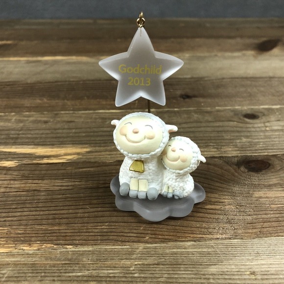 Hallmark Godchild Keepsake Holiday Christmas Ornament 2013 Ruth Donikowski - Picture 2 of 7